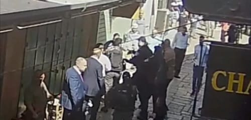 צפו: כך ערבי תקף יהודי בעיר העתיקה