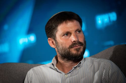 סמוטריץ' על הודעת המשטרה: "אבדן עשתונות"