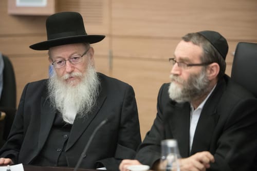 לראשונה מ-2009: יו"ר חדש ליהדות התורה
