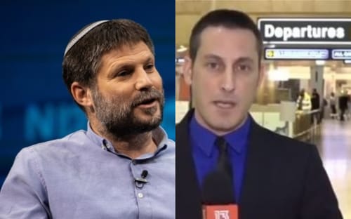 עימות בין ברק רביד לאח של סמוטריץ': "תתבייש לך"