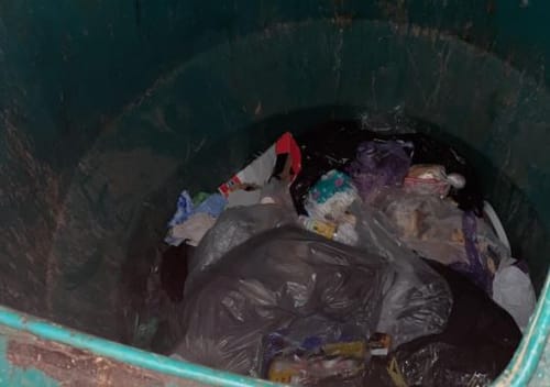 אחרי חיפושים: נער בסיכון אותר בתוך פח מוטמן