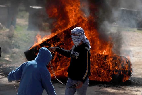 דיווח פלסטיני: פצוע אנוש מירי כוחותינו בכפר ביתא