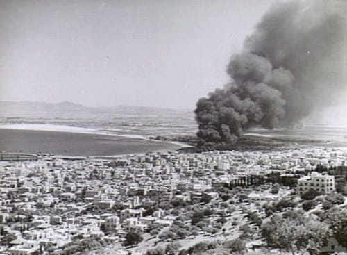 היום בהיסטוריה: 81 שנה להפצצת בתי הזיקוק בחיפה