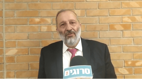 אריה דרעי לסרוגים: "בנט רק חניך תורן"