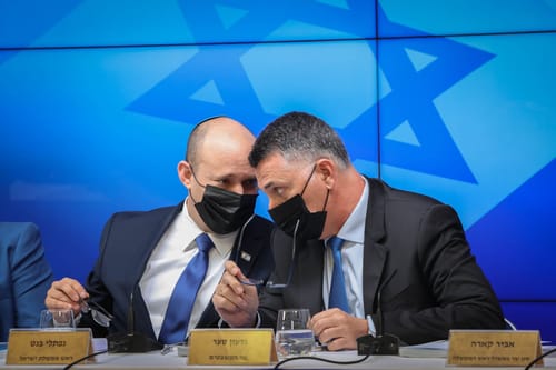 ימינה ותקווה חדשה הצביעו נגד חוק הריבונות