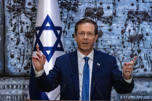 ביקור ראשון בתפקיד: הרצוג ייצא לאוקראינה בשבוע הבא