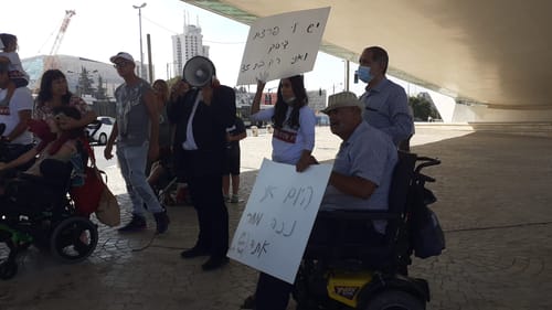 מחאת הנכים: נמשיך בחסימת כבישים
