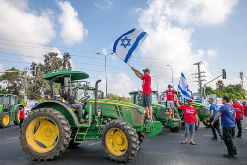 למרות המחאות: הרפורמה בחקלאות עברה