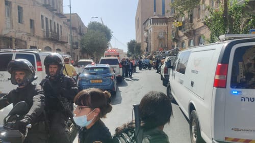 שני פצועים בפיגוע דקירה בתחנה המרכזית בירושלים