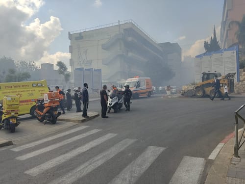 ירושלים: שריפה בגבעת שאול | הושגה שליטה