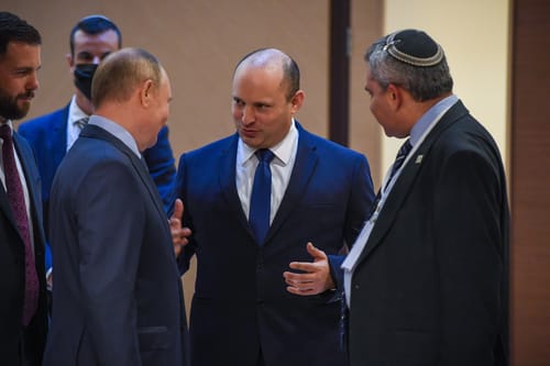 בנט נפגש עם פוטין: "קשר עמוק בין המדינות"