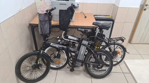 צפו: מבצע משטרתי נגד רוכבי קורקינטים ואופניים