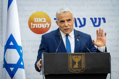 לפיד לגפני: אמירות שמובילות את ישראל לאבדון