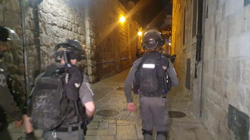 שני לוחמי מג"ב נפצעו בפיגוע דקירה בירושלים
