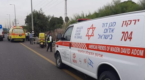 9 חיילים נפצעו בתאונת דרכים. חלקם פונו במסוק