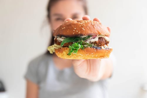 גם בריא וגם טעים: המבורגר טבעוני