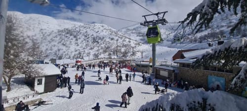 אירוע חריג בחרמון: מבצע חילוץ מיוחד יצא בעקבות תקרית ברכבל