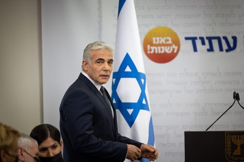 לפיד: "ההתפרעויות על הר הבית – מעשה בלתי נסלח"