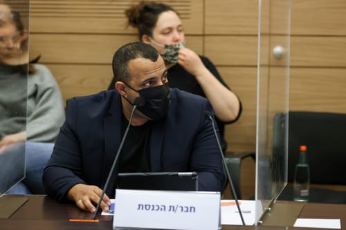 סגן השר אביר קארה בדרך למצעד החיים