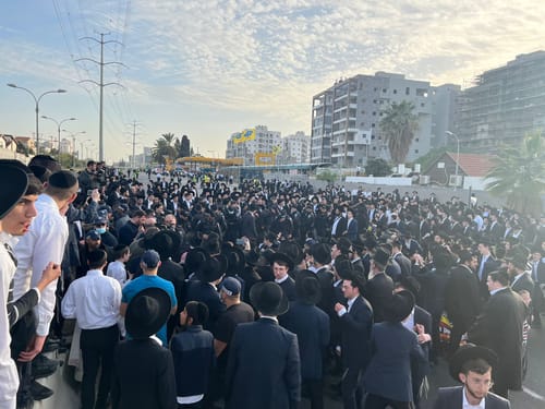 מחאת החרדים הקיצונים: כביש גהה נחסם לתנועה