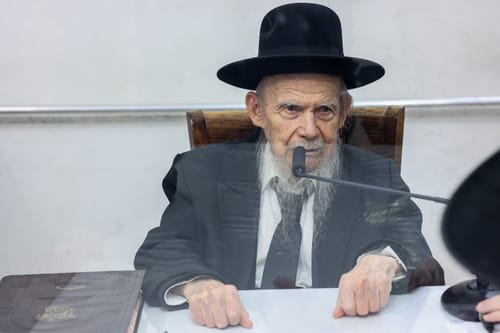 בן 98 | מסתמן: זה היורש של הרב קנייבסקי