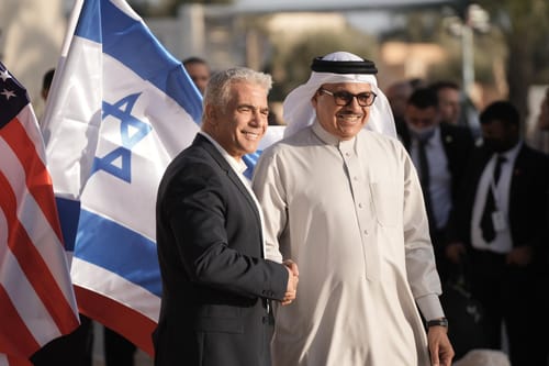 פסגת הנגב: שרי החוץ הערביים מגיעים לשדה בוקר