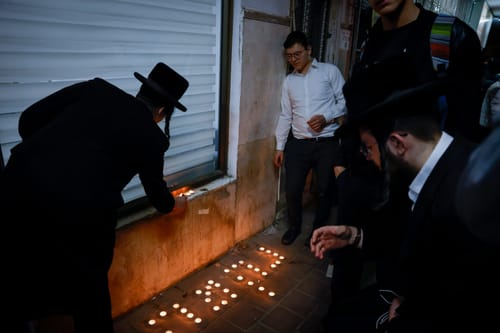 תיעוד: מתנדב מד"א ניצל מהרצח בגלל מעצור בנשק