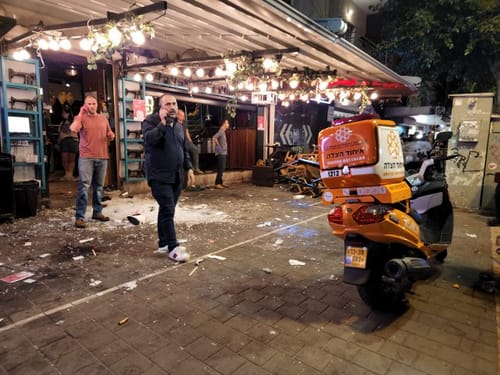 2 הרוגים ו-4 פצועים אנוש בפיגוע ירי בתל אביב