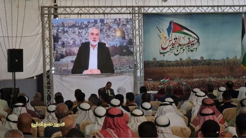 חמאס שוב מאיים: לא נסכים לצעדת היהודים הזאת