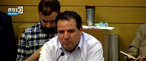 בלי בושה: עודה קורא לסירוב פקודה בתוך הכנסת
