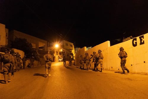 מעצרים ועימותים: לילה של פעולות צבאיות ביו"ש