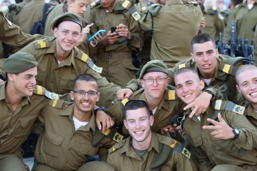טירוני גולני נשבעו; "מוכנים להילחם על הבית שלנו"