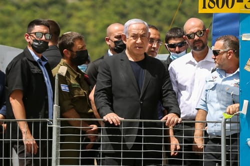 התיעוד מביקור נתניהו בבני ברק – מדאיג