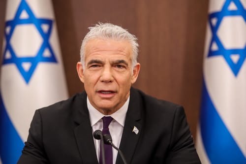 בליץ שיחות מדיניות: לפיד שוחח עם א-סיסי וארדואן