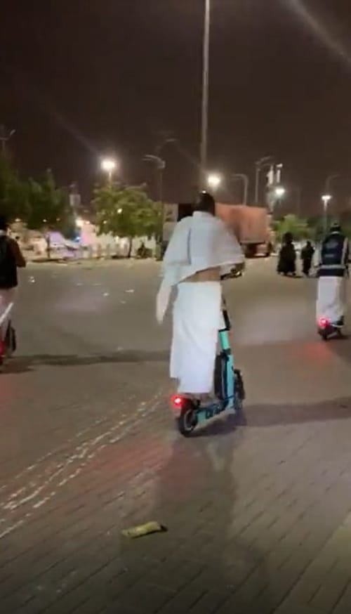 סעודיה פינת תל אביב: קורקינטים לעולים למכה
