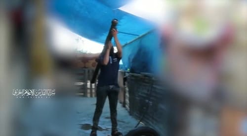 צפו: מחבלים יורים טיל נ"מ לעבר מטוסי צה"ל