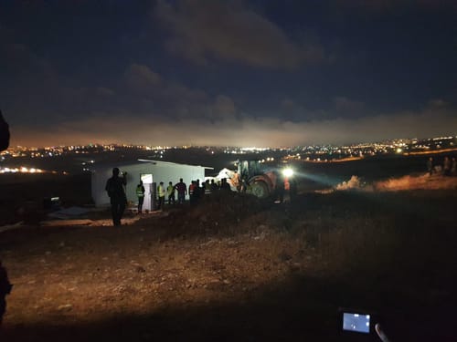 בפעם השניה בתוך שבוע: הרס ברמת מגרון. צפו בתיעוד