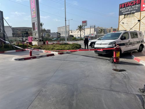 בגלל קפה: לקוחה נדקרה בתחנת דלק בראשל"צ