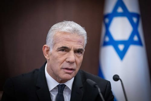 דרמה: לפיד דחה את ההערות של לבנון
