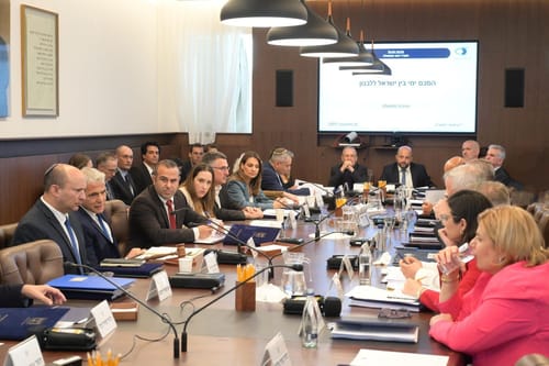 הממשלה אישרה את עקרונות ההסכם והוא יוצג לכנסת