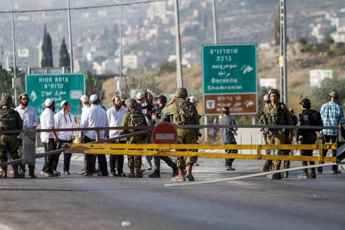 עצומת תושבים בשומרון: חיילים, תפקידכם אינו שיטור
