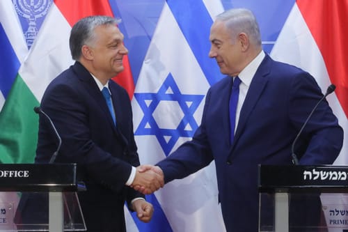 "ברוך שובך": ראש ממשלת הונגריה בברכה לנתניהו