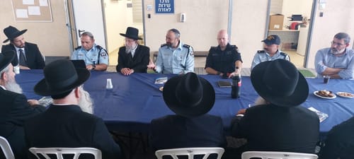 רב המשטרה קיים דיון: האם צריך משטרה בעיר חריש?