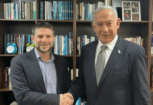 נחתם הסכם בין סמוטריץ' לליכוד; כל הפרטים