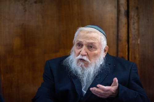 עדכון מעודד על מצבו של הרב חיים דרוקמן