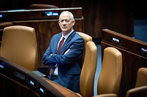 גנץ מגיב לבן גביר: "חדל קשקשת, לך לעבוד"