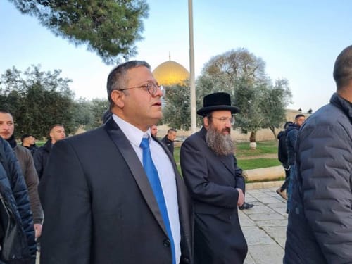 בן גביר בהר הבית: "אנחנו לא ממצמצים מול חמאס"