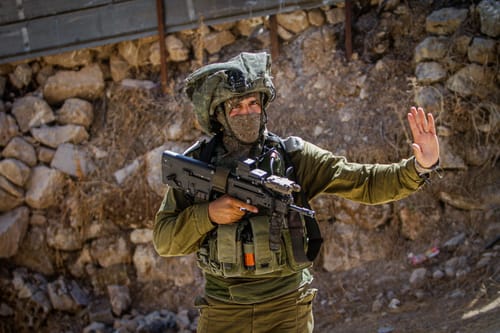 לוחמים פוצצו מעבדת נפץ במחנה הפליטים בלאטה