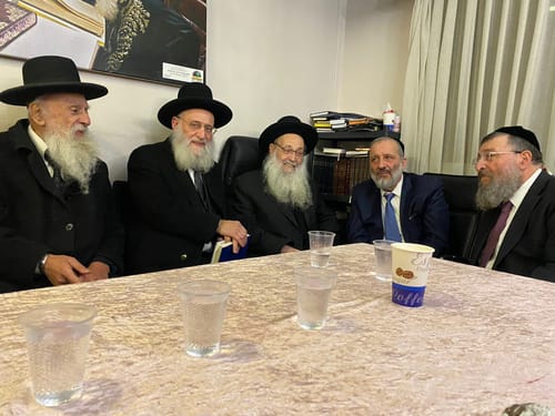 מועצת חכמי התורה לדרעי: "המשך להוביל את ש"ס"