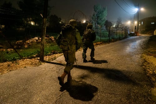 פעילות בג'נין: כוחות הביטחון עצרו 2 פעילי טרור